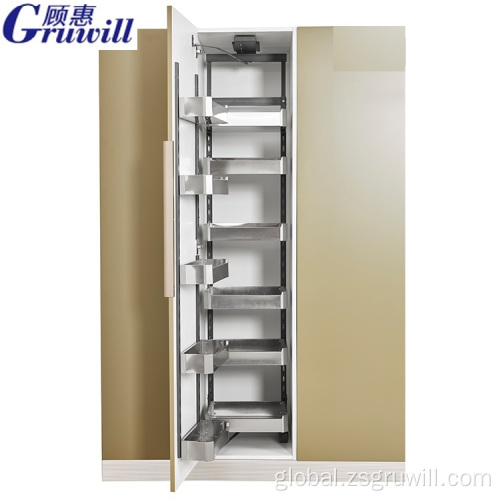 Stainless Steel 304 Tall Pantry Unit stainless steel 304 kitchen cabinet tall pantry unit Manufactory